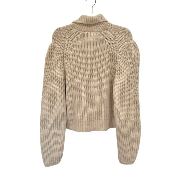 Ulla Johnson Matilde Turtleneck Sweater Creme Alpaca Blend Size Medium Sold Out - Picture 9 of 13